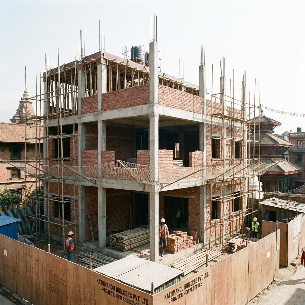 House Construction Without Material